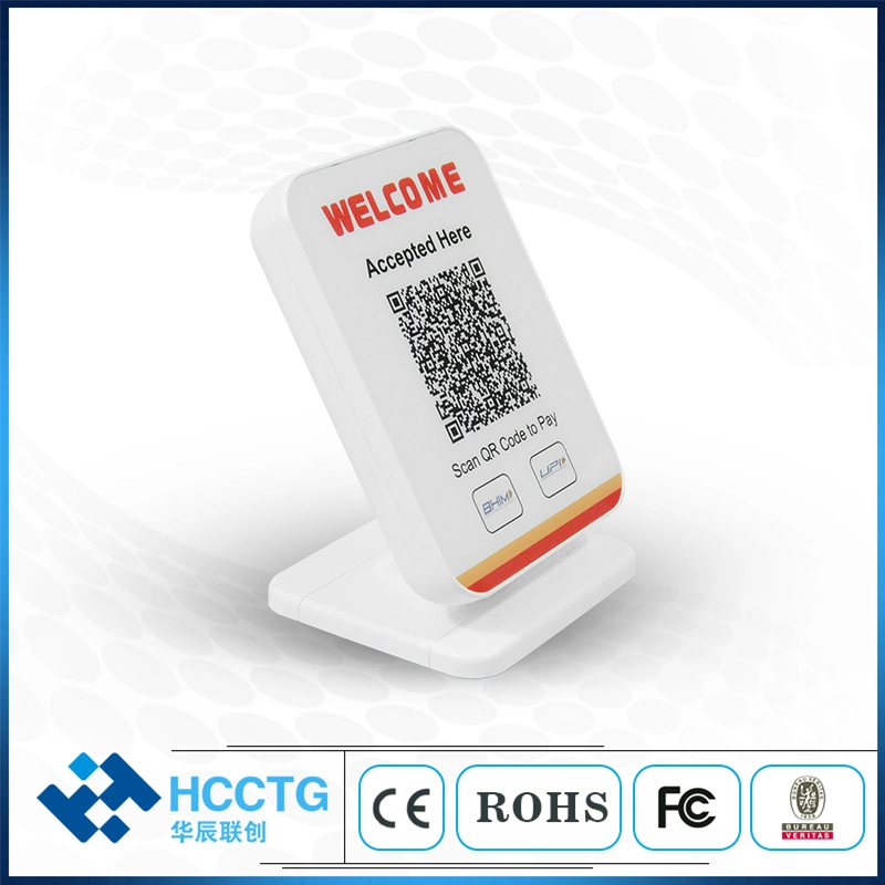 4G/WiFi Qr Code Payment Soundbox E-Wallet Payment Collection Stand with Voice Broadcast Speaker (Z10-B)