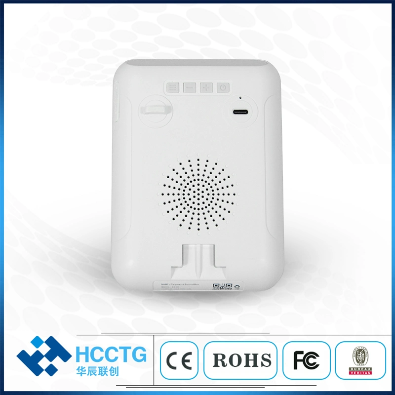 4G/WiFi Qr Code Payment Soundbox E-Wallet Payment Collection Stand with Voice Broadcast Speaker (Z10-B)