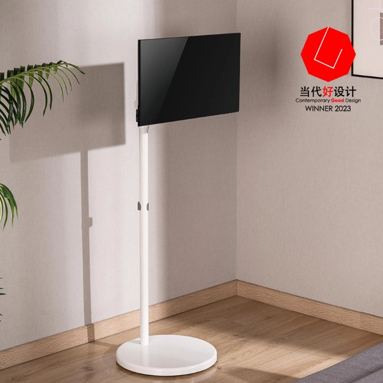 China Wholesale Custom and Easy Installation Stanby Me Popular Modern Adjustable Smart Gaming Mobile Monitor Holder Display Floor Stand for 17 ~ 35 inch Screen