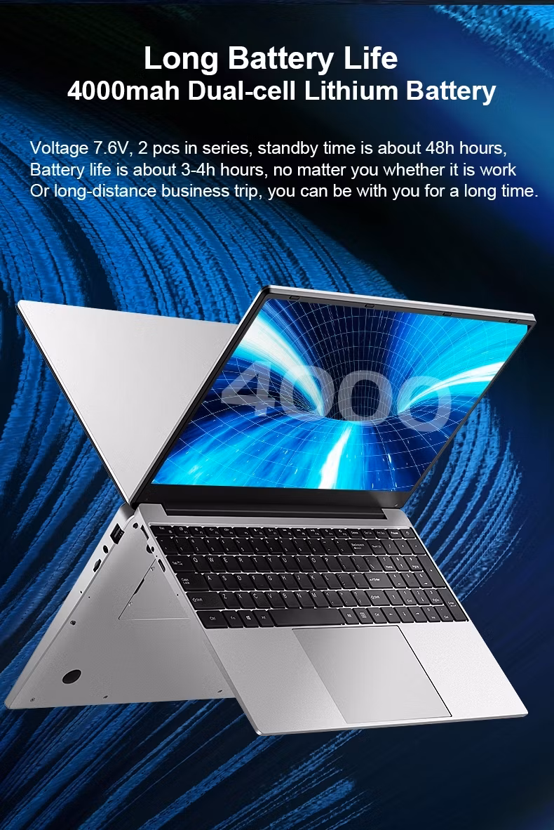 Customization Laptop 15.6 Inch Hot Selling Notebook Students Notebook Netbook Light Laptop SSD Laptop
