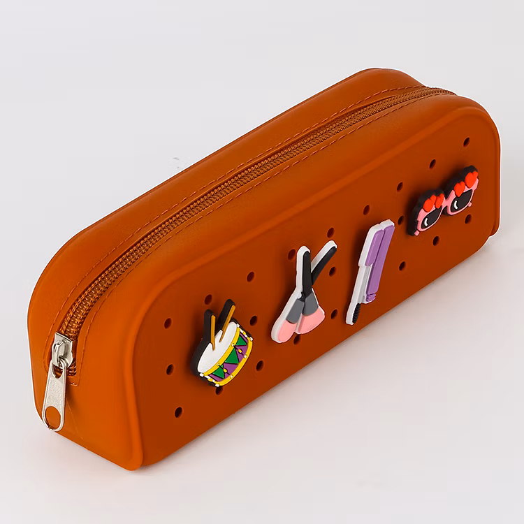 Custom Logo Pencil L Stationery Kids Creative DIY Pen Bag Storage Pouch