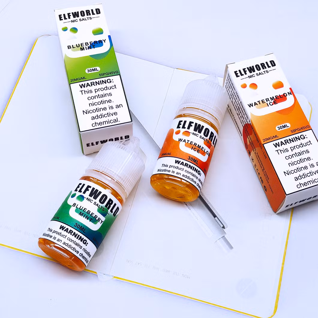 Disposable Vape Pen Prefilled Pod Vape Juice E-Cigarette Nast Ejuice Eliquid 30ml OEM Flavours 2%5% 0% 3% Nicotine Vape Pouches