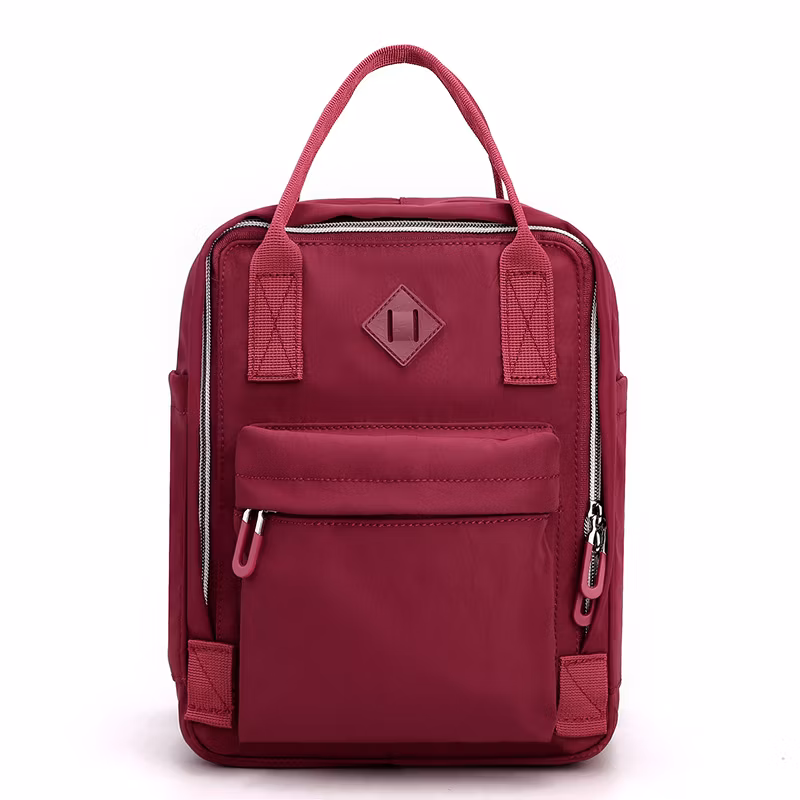 Fashion Girl Nylon Backpack Bag Big Capacity Handbag Ladies Single Shoulder Bag (MFN6465)