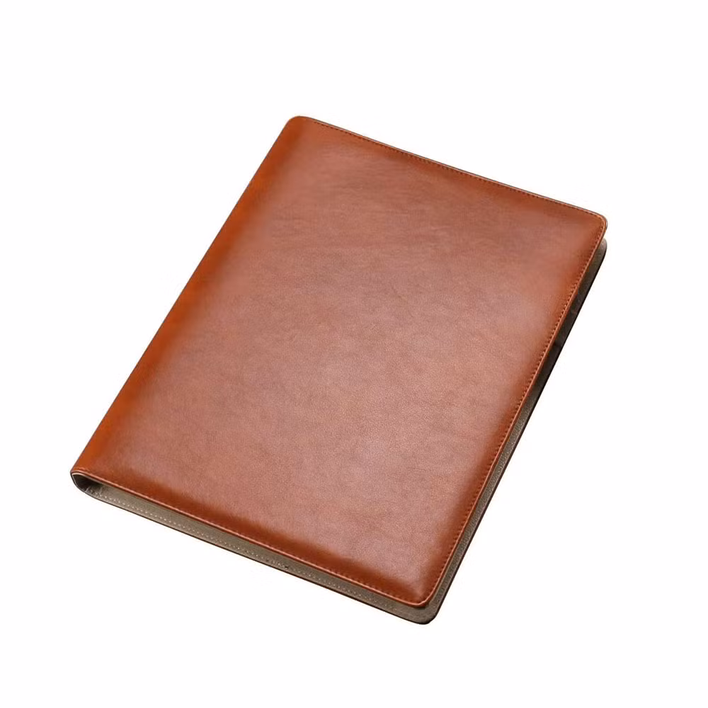 Custom Logo Business Expandable Case 4 Ring File Folder Portfolio Folder Binder