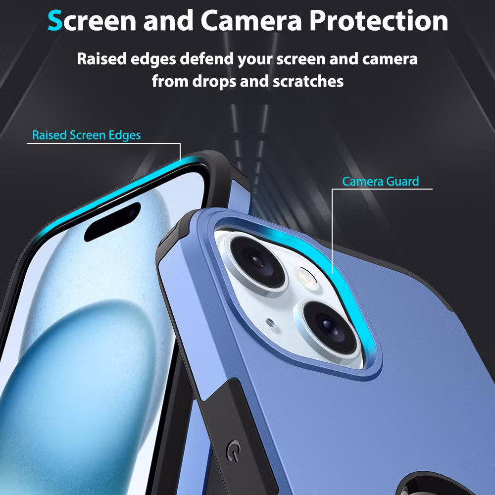 Logo Hollow out with Kickstand Frosted TPU PC Mobile Phone Case Stand Wholesale Cell Phone Case Cover for Phone 14 13 12 PRO Max