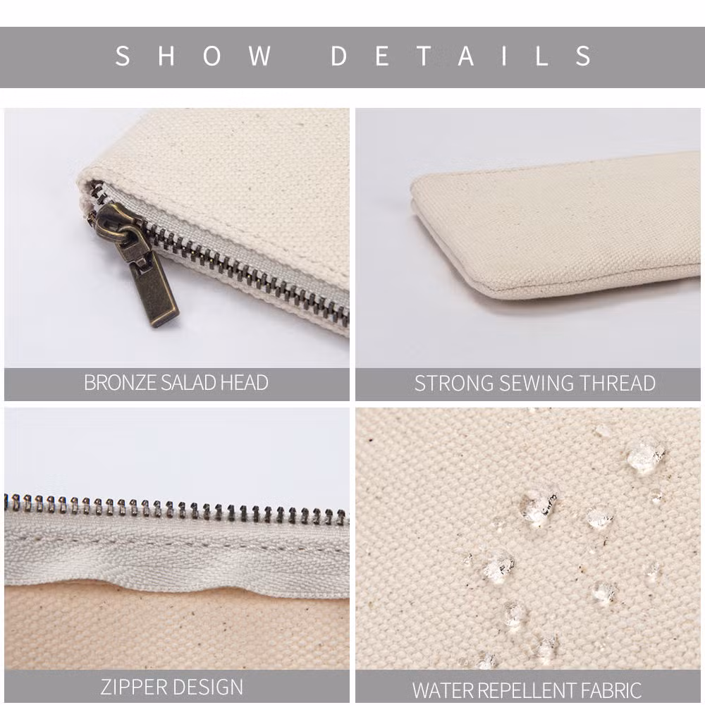 Canvas Pencil Case Cartucheras PARA Colores Large-Capacity Casual Storage Bag