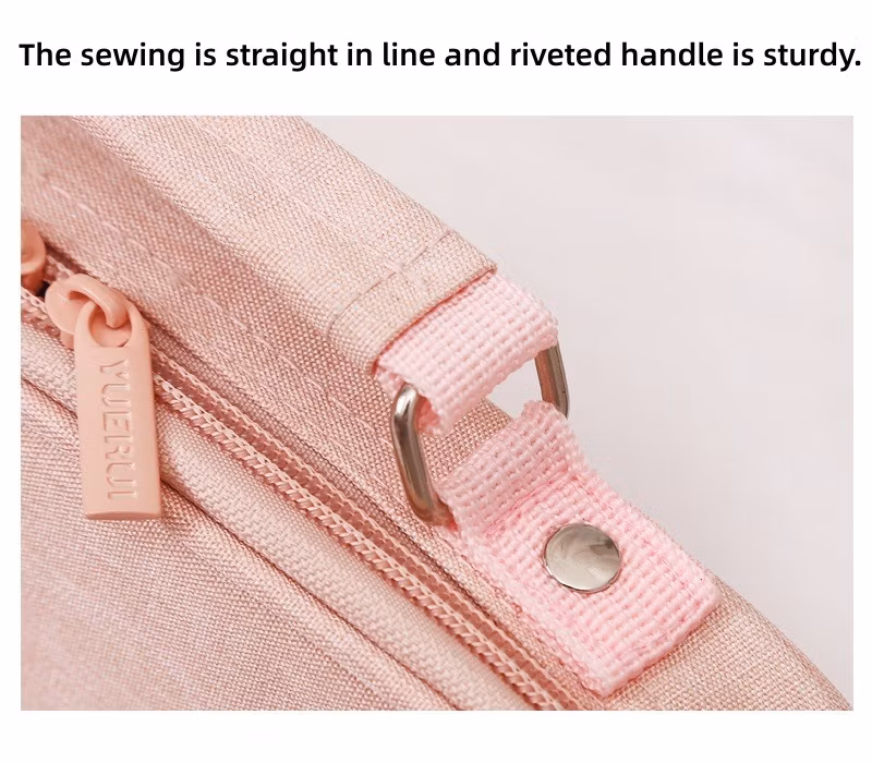 Jeans Blue Oxford Cloth Pencil Bag Colourful Large Storage Pencil Case Pen Bag with Zipper Big Capacity Pouch Organizer