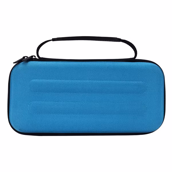 Blue Embossed Pattern Handbags EVA Carry Bag Case for Nintendo Switch (FRT2-407)