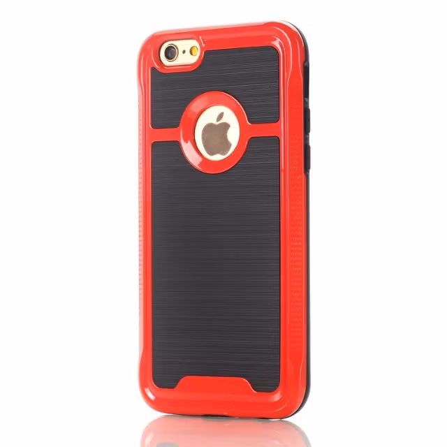 Motomo Oil Spouting TPU Case with Electroplating Button-Blue