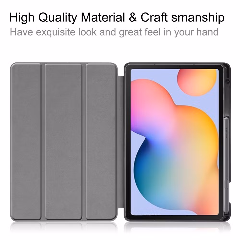 Tablet Case for Samsung Galaxy Tab S6 Lite Stand Cover with Pencil Holder