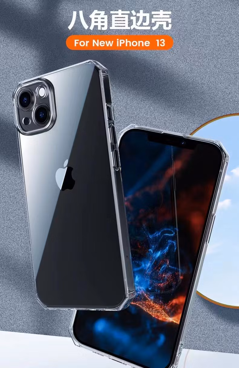 New Arrival Clear Transparent Phone Cover Drop Resistance Shockproof Phone Case for iPhone 14 13 12 PRO Max