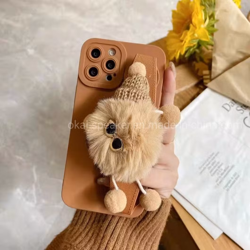 New Silicone Shock Proof Cell Phone Case with Wristband Holder Stand