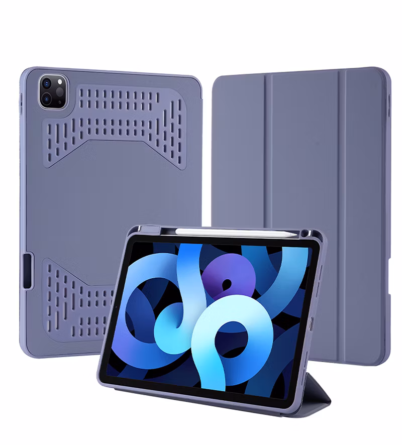 Slim Lightweight PU Leather with Pen Slot Folio Stand Tablet Case for iPad PRO 13 Inch M4 2024 7th Generation