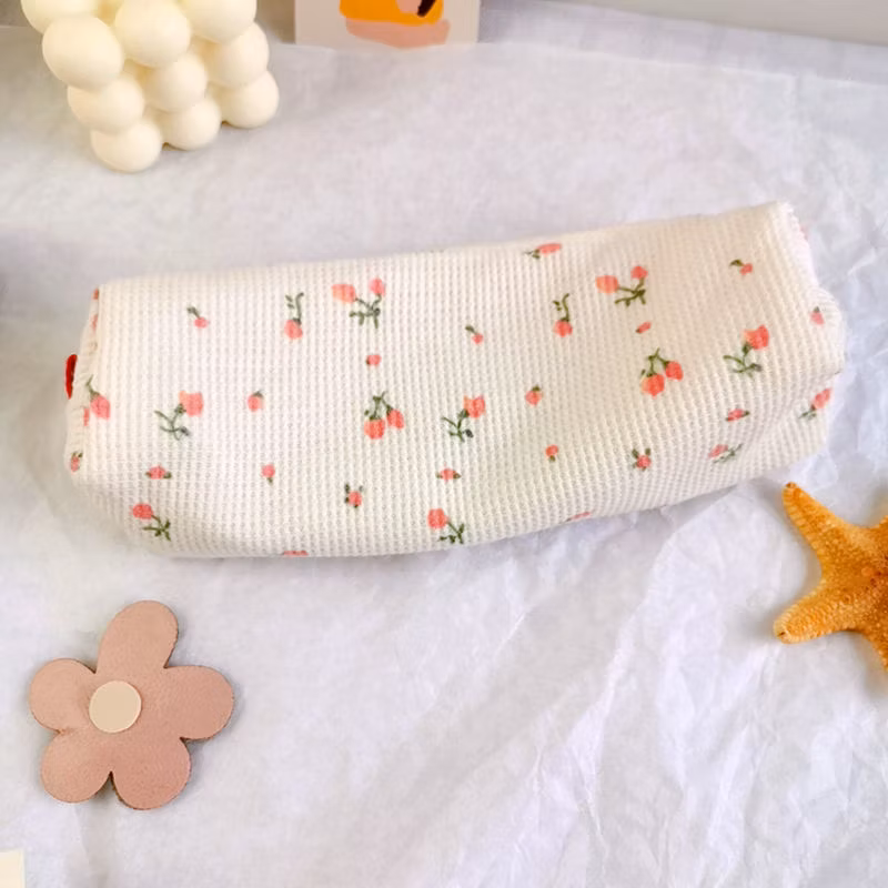 Ins Small Floral Cute Fresh Mini Stationery Storage Bag Pencil Bag