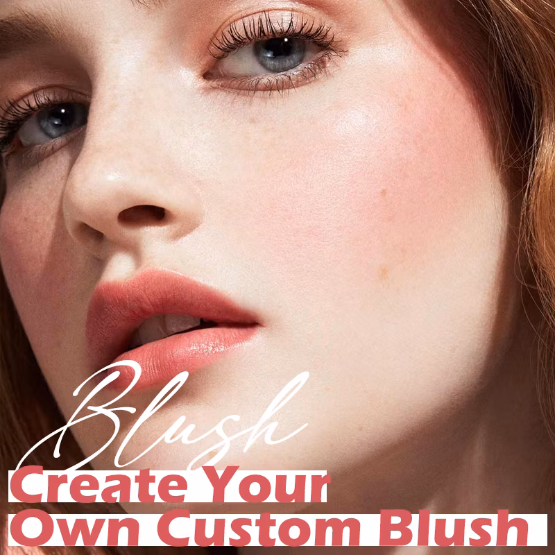 Colorful Vegan Moisturizing Cream Blush Private Label Makeup Waterproof Cosmetics Custom Logo