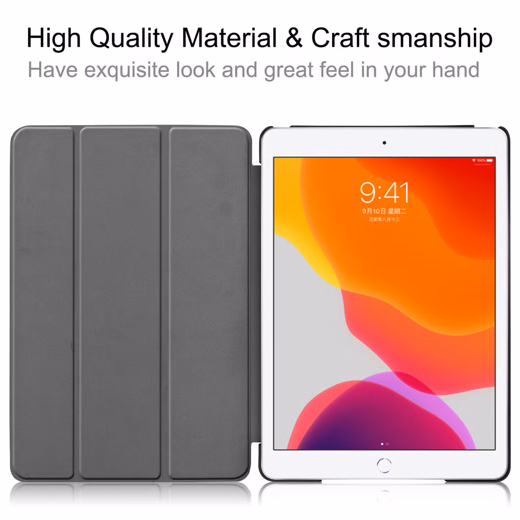 Tablet Case for iPad 7 8 9 Magnet Cover iPad 10.2 PU Leather Cover Stand