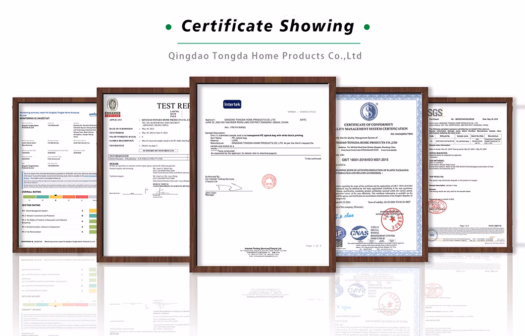 Wholesale in Stock Pint Quart Gallon Vacuum Food Storage Reusable Seal Freezer Resealable Bags Plastic Packaging Zip Bag Sandwich Reclosable Ziplock Zipper Bag