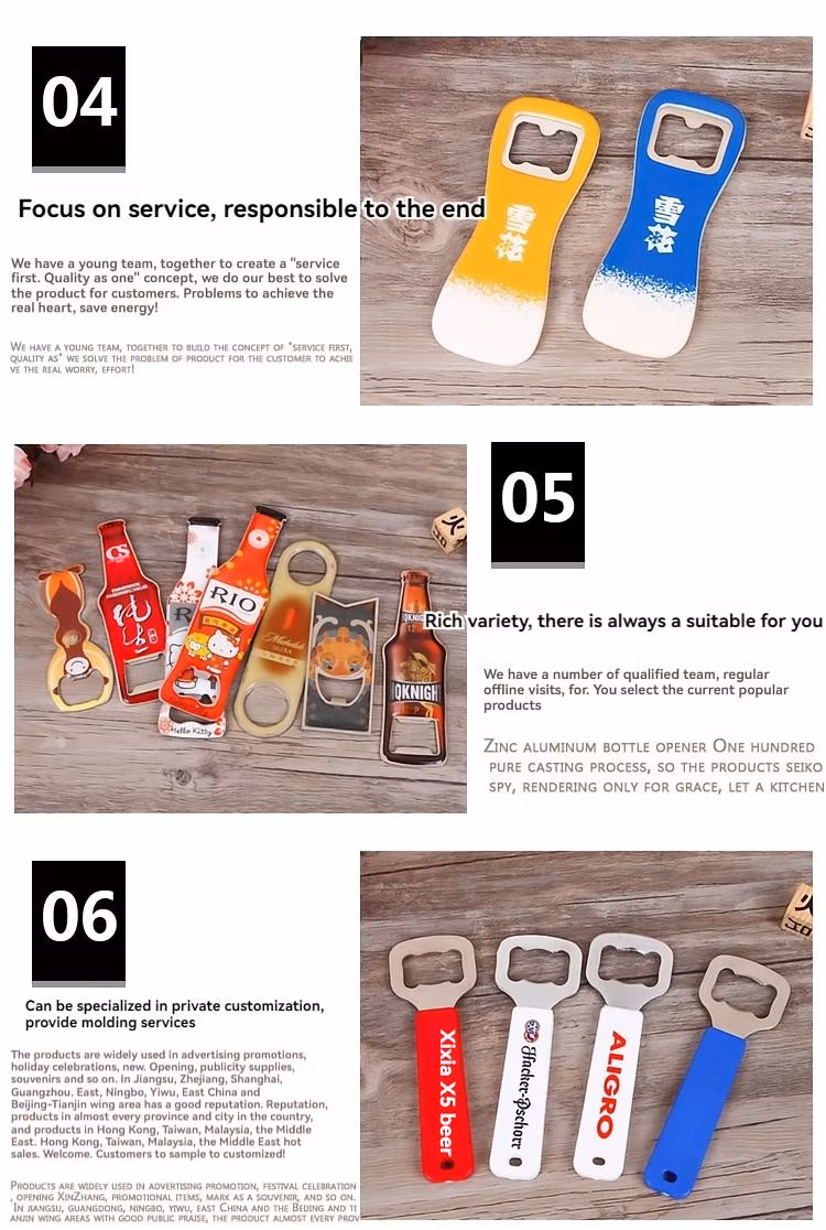 Wholesale Custom Creative Flower Shape Beer Opener Enterprise Advertising Promotional Gifts