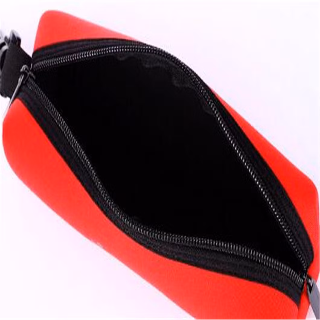 Ecustom Neoprene Floral Checked Zipper Pencil Case