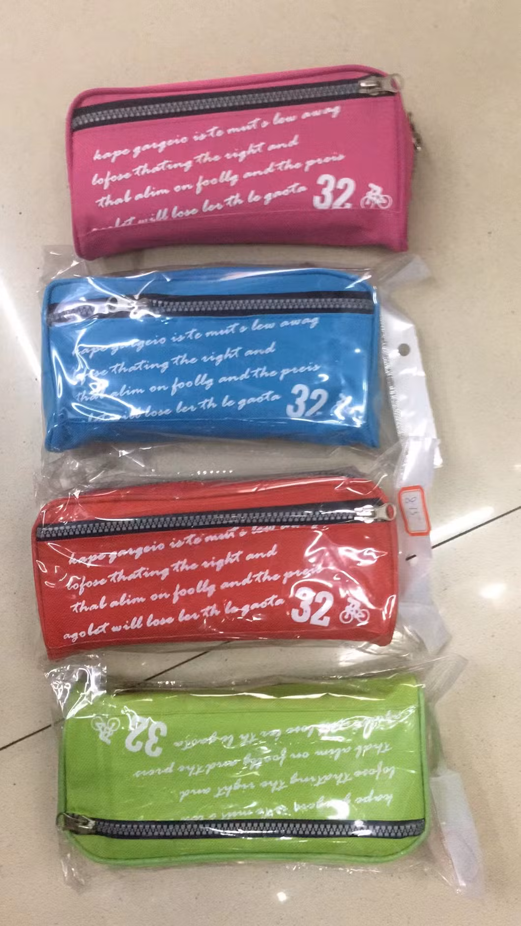 Exquisite Multi-Color Double Layer Pencil Case for Children