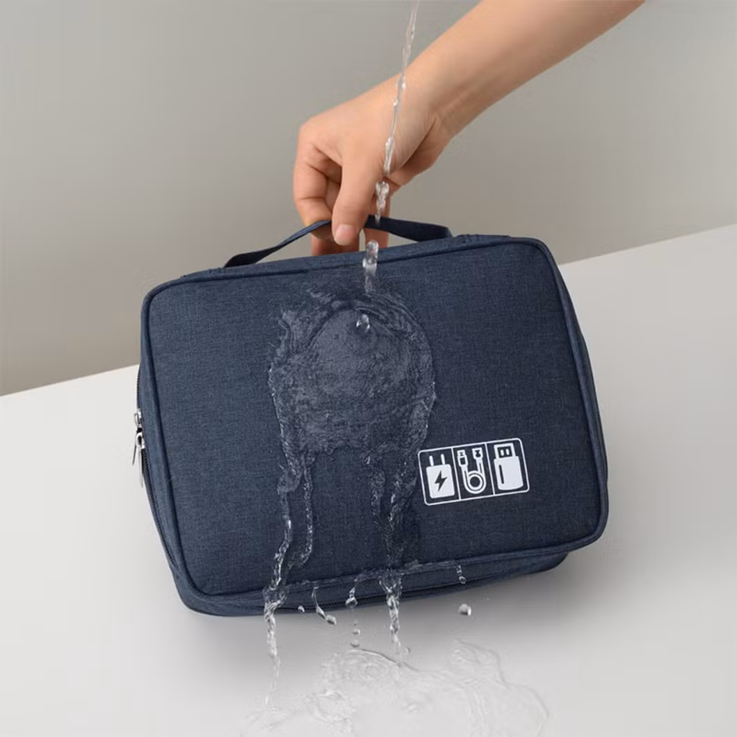 Travel Storage Bag Kit Data Cable U Disk Power Bank Electronic Accessories Digital Gadget Devices Divider Organizer Containers