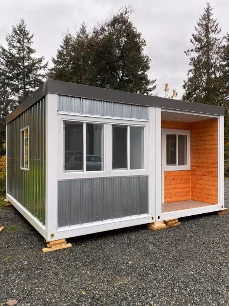 Quick to Build Prefabricated Temporary Steel Structure Container House School