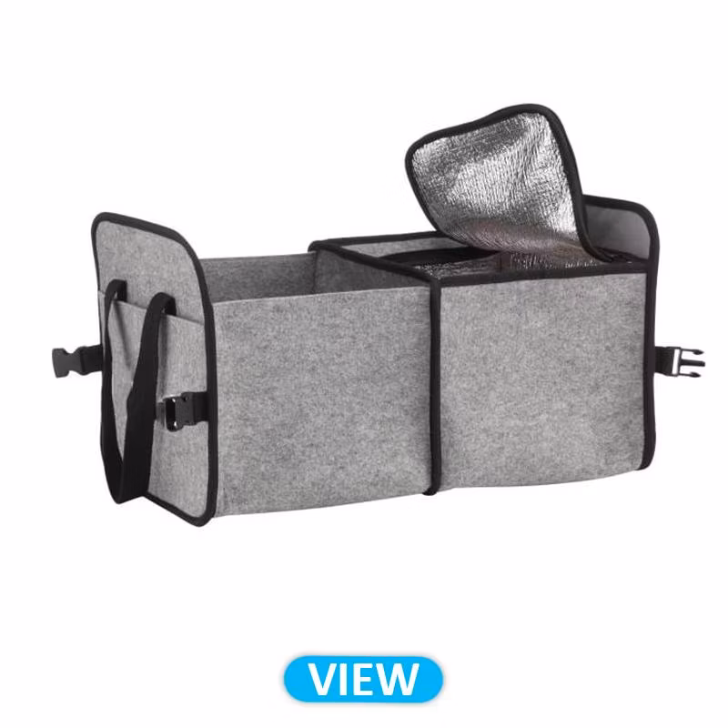 Factory Price Custom Car Storage Bag Durable and Reusable Oxford Fabric Backseat Organizer