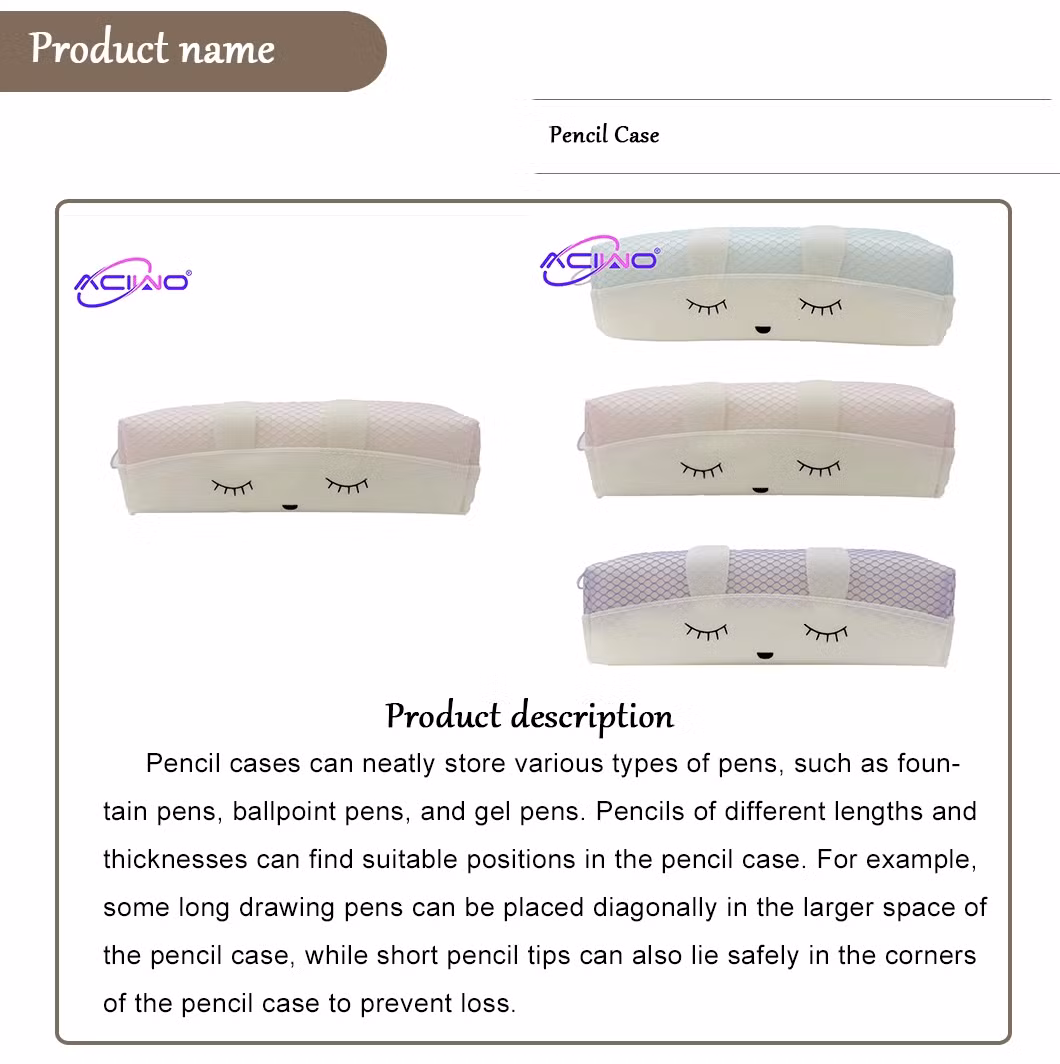 Large Capacity Pencil Case, Learning Supplies and Writing Utensil Bag Cute Rabbit Pattern Stationery Box (10084)