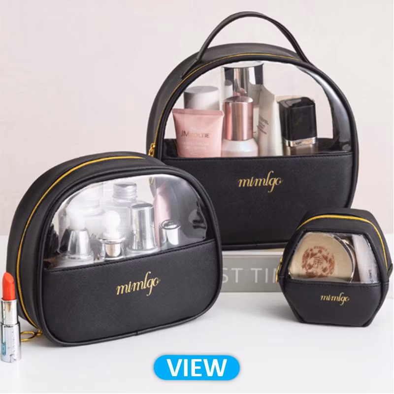 Portable Toiletry Cosmetic Travel Bag Large Water Resistant Hanging Makeup Organizer Storage Pouch Case for Women Girls