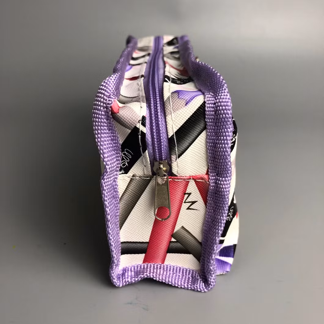 Large Capacity Novel Leather Pencil Case for Students