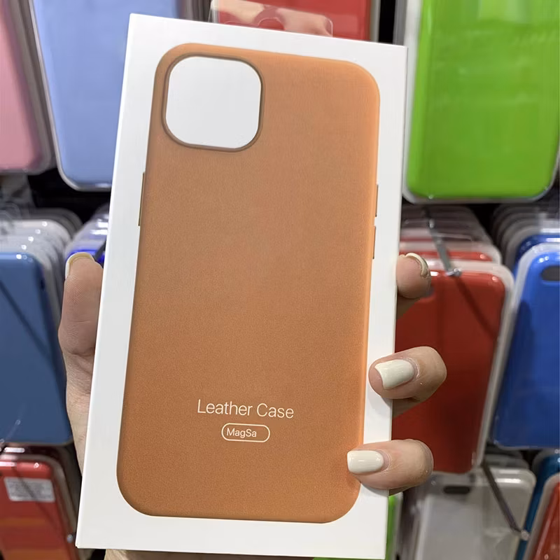 Hot Selling for iPhone Case Sublimation Leather Phone Cases Custom Logo Magnetic Cases for iPhone 15 14 13 PRO Max