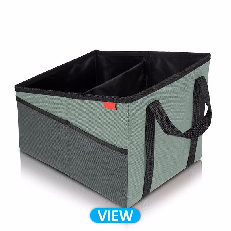Factory Price Custom Car Storage Bag Durable and Reusable Oxford Fabric Backseat Organizer