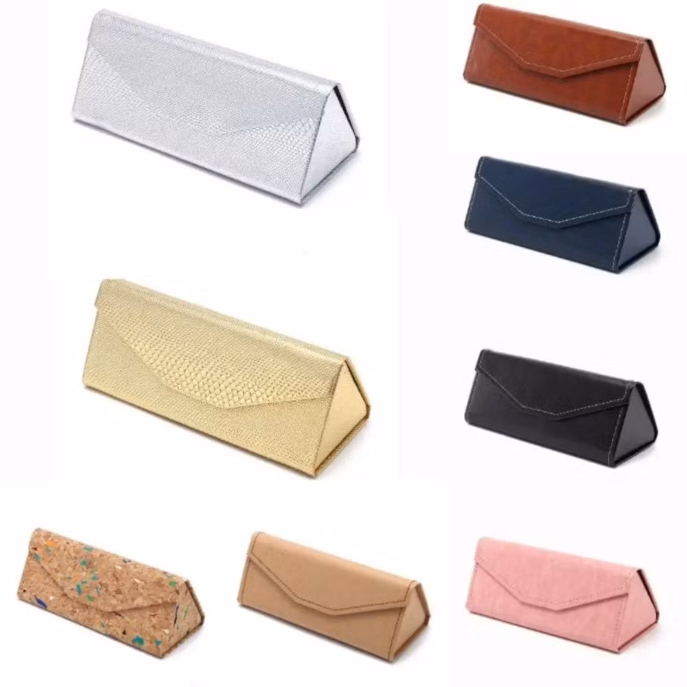 Strong Magnet Case Glasses Protective Organizer Solid Color Eyewear Cases