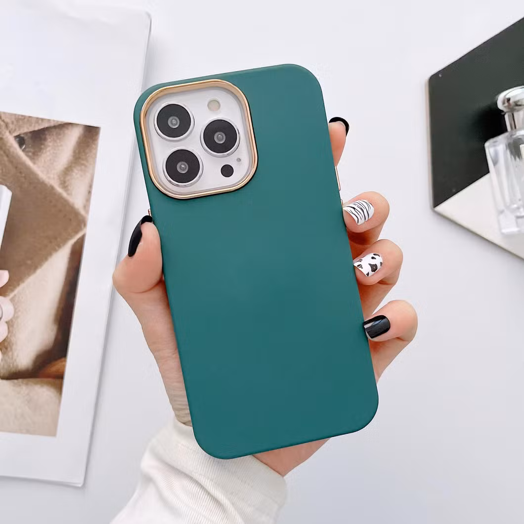 100% Full Cover Camera Lens TPU Card Back Cover Case Anti-Drop Dirt-Resistant Anti-Slip iPhone Case Mobile Cell Phone Cover Card Case Customize Logo