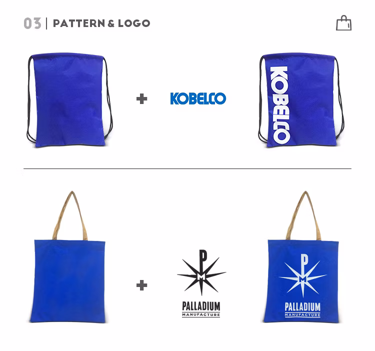 Custom Durable Reusable Polyester Draw String Bags Promotional Gift Drawstring Backpack with Personal Logo