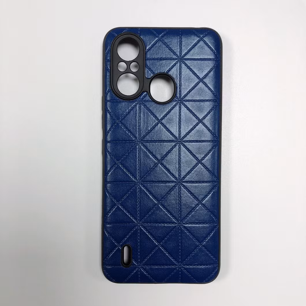 Coloured Leather TPU Back Cover for Samsung A24 A34 A54 Phone Case