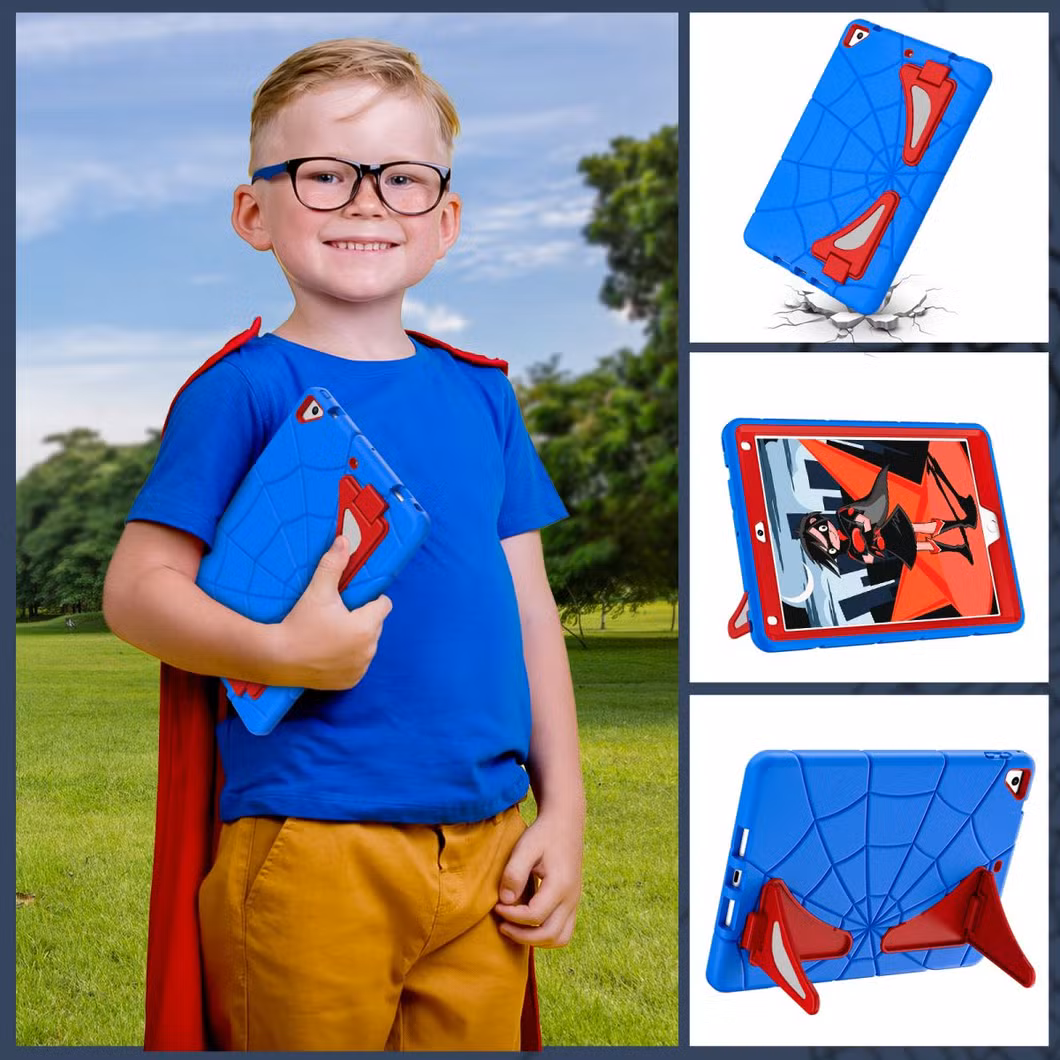 Multi-Functional Shockproof Pencil Holder Kickstand Tablet Case for iPad 9.7