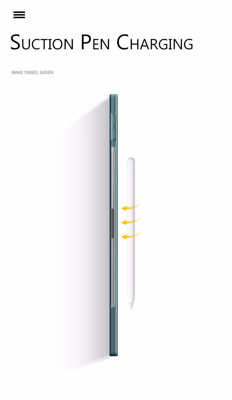 Shockproof Flip Tablet Pad Case Stand Protective Cover Shell with Auto Wake Sleep for iPad 9 Gen 8.3-11 Inch