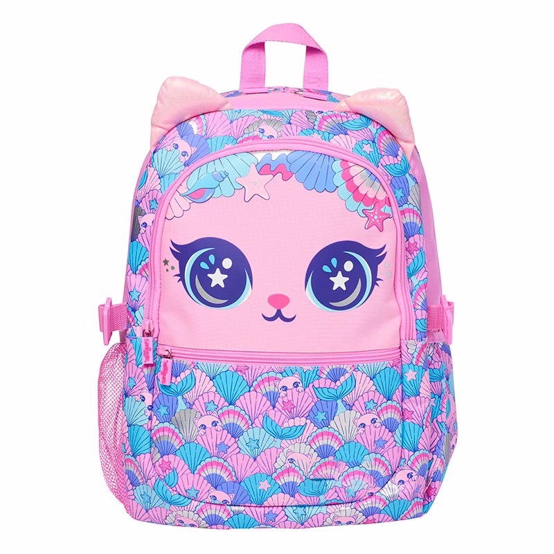 Children&prime;s Outdoor Leisure Backpack Lunch Bag Pencil Case Three-Piece Shcool Bag