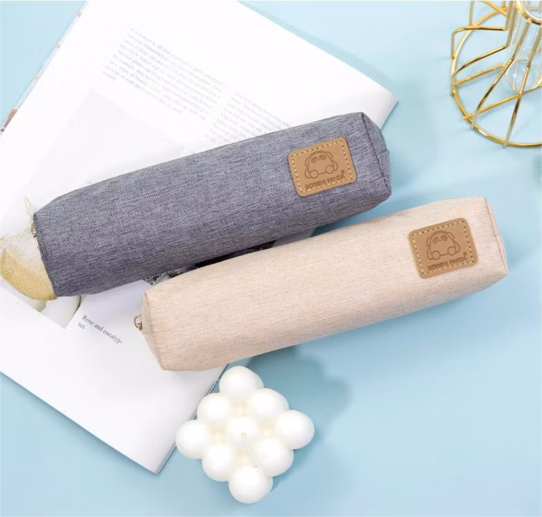 Fashion Square Bag Pencil Bag Oxford Cloth Student Stationery Bag Portable Pencil Bag Wholesale