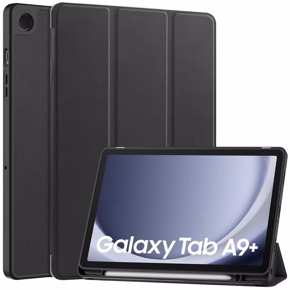 for Samsung Galaxy Tab A9 Plus Soft Back Smart Cover Funda Tablet Case