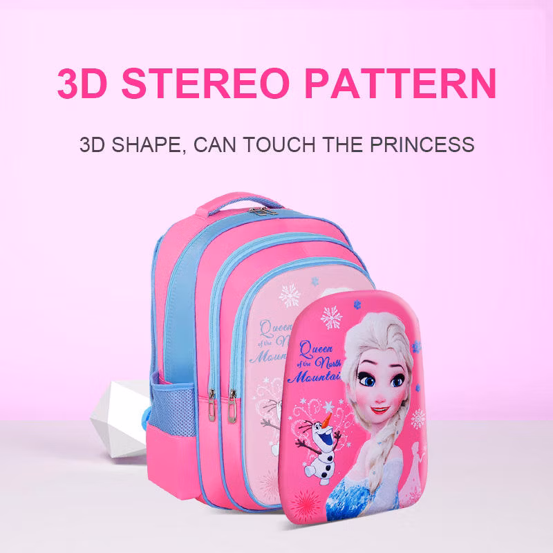 Fashion Boys Girls 1-4 Grade Primary Children Kid 3D EVA School Bag