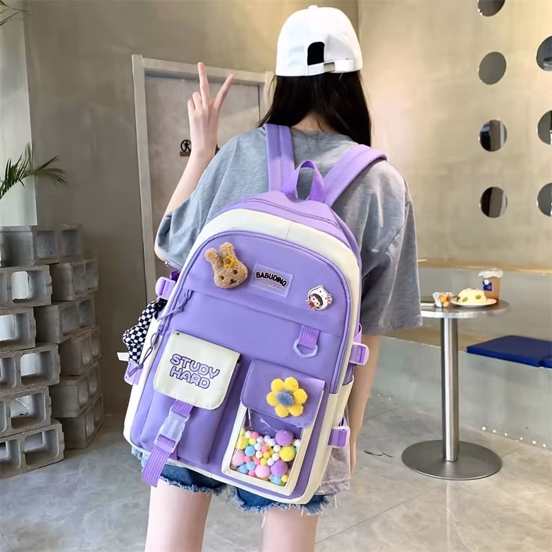 New Children School Bags for Girls Oxford Waterproof School Bags