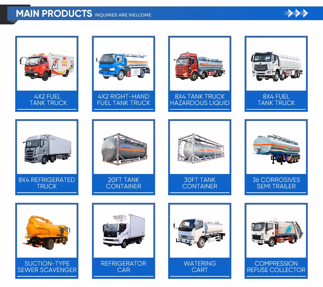 Professional Manufacturer Can Transport Large Capacity Chemical Liquid Acid Chemical 3 Axle Heavy Cargo Transport Semi-Trailer Tank Semi-Trailer