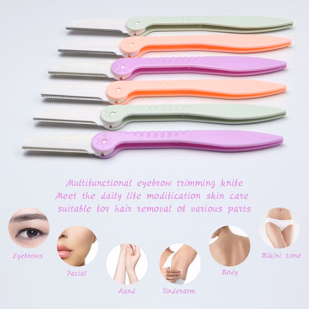 New Color Women Face Shaver Portable Razor Make up Products Eyebrow Knife