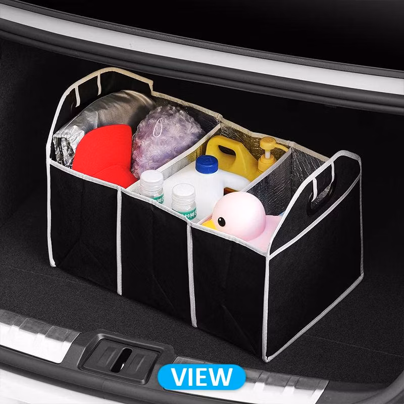 Factory Price Custom Car Storage Bag Durable and Reusable Oxford Fabric Backseat Organizer
