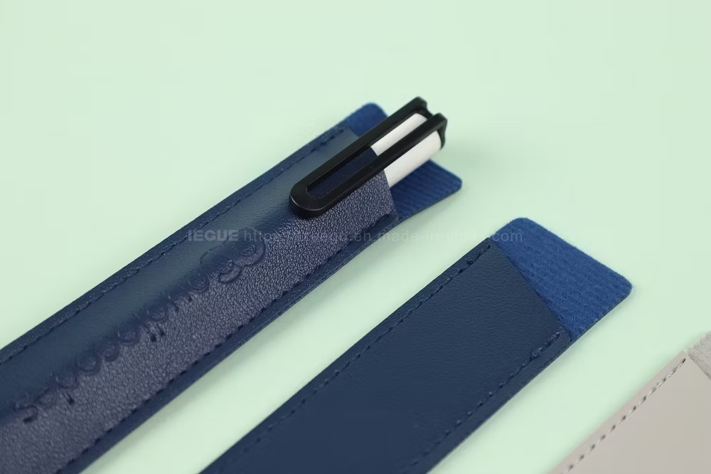 2023 New Product Custom Logo Leather Pen Sleeve Bag Case for Student