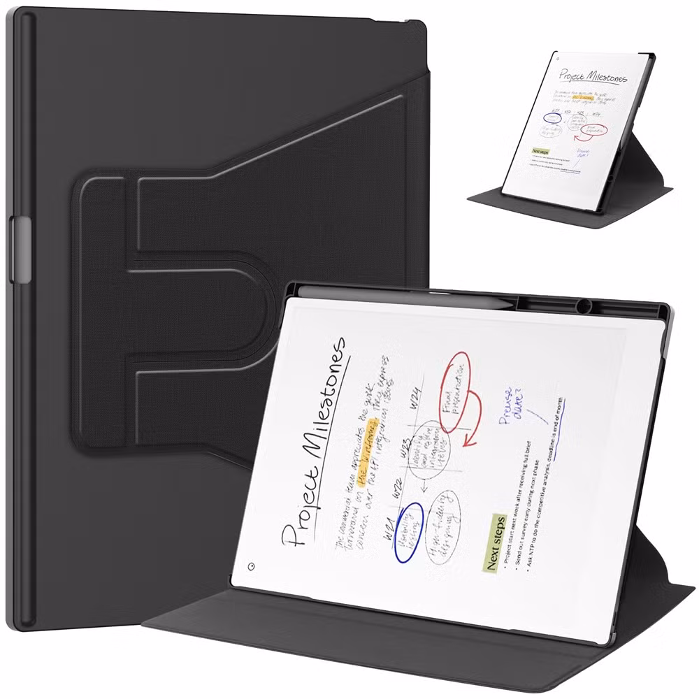 Rotating Cover for Remarkable Paper PRO 11.8 Inch with Pencil Holder Tablet Case