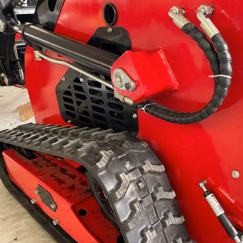 New Multi-Function Mini Skid Steer Track Wheeled Skid Steer Loader with Attachments Cheap Compact Skid Steer Wheel Loader Small Construction Machinery for Sale