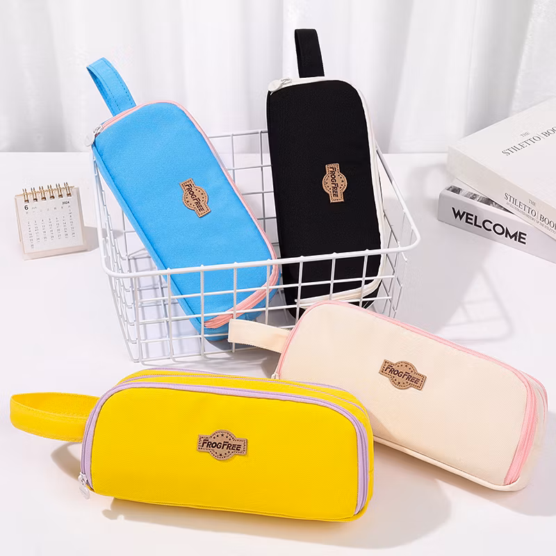 Custom Pencil Cases Large Capacity School Pencil Bags Boys Girls High Appearance Level Student Pen Pencil Pouch Case Bags